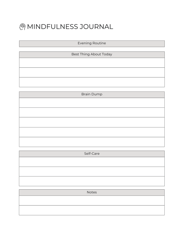 Mindfulness Journal - Image 4
