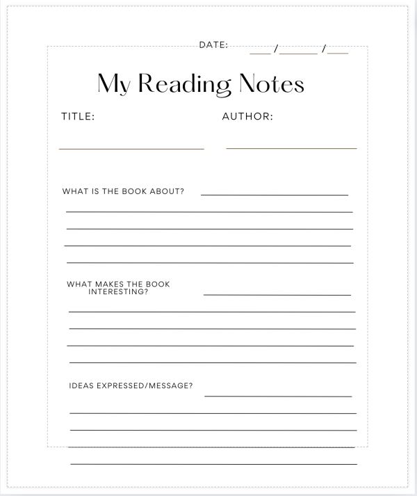 Reading log Book Journal - Image 3